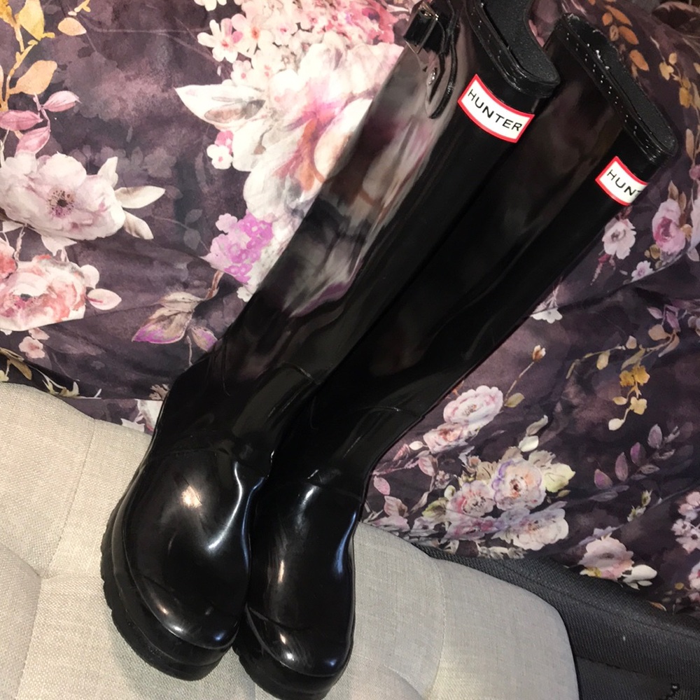 Hunter rain boots